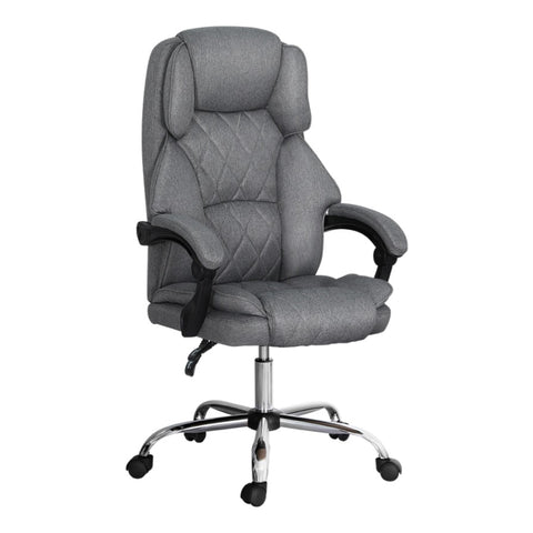 Artiss Executive Office Chair Recliner Grey OCHAIR-G-1051-GY