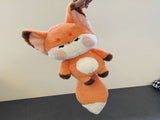 Fox Doll Cute Style Soft Plush Material Stuffed Cartoon Animal Toy for Kids Birthday Present Orange V1294-YM0512-3117220256011