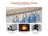 2000 mm Sliding Barn Door Hardware Kit for Single Sliding Barn Door Silver V952-HDSMDGDGDM2DHTNXT001V0