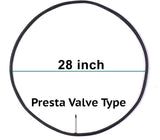 6-Pack 700x20-25C Road Bike Replacement Inner Tubes Presta Valve 42mm for Road Bikes with Tire Size V1258-DP02-C-914