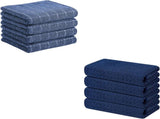 Homaxy Kitchen Towels 16 x 28 Inches and 13 x 28 inches, Set of 8 Bulk Cotton Kitchen Towels V1258-DP02-F-185