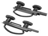 Universal Roof Mounting Fitting Kit U Screws Locknut Rubber Gasket Small Light Roof Luggage V1294-YM0716-3111220168511