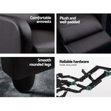 Artiss Recliner Armchair Brown Faux Leather Bolivia RECLINER-A4-BR