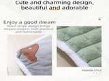 Brown XL size Luxury Plush Pet Sleeping Mat, Thickened Warm Pet Bed Cushion for Dogs and Cats, Soft V888-ELOSUNG53276