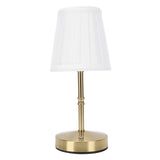 Cordless LED Table Lamp USB Touch Control Dimmable Fabric Shade Table Lamp for Bedroom V1294-YM0901-3119250081311
