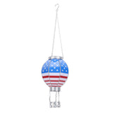 Hot Air Balloon Solar Lantern Decorative Solar Hanging Light with Candle Holder for Courtyard Garden V1294-YM0901-3111240205011