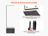 Fireplace Tool Set, 3 PCS Fire Tool Set and Holder with Stand, Tongs, Fire Place Poker, Wrought Iron V952-BLGJTJ3JTCXGS1KU6001V0