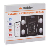 Smart Bathroom Scale with Body Analysis, Black V1237-ZY-506-0017