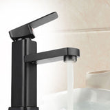 Basin Faucet Single Hole Sink Cold Hot Mixer Water Tap Waterfall Modern Faucets V1294-YM0901-JY17353