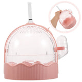 Portable Parrot Bird Cage with Breathable Ventilation and Spacious Outdoor Travel Carrier for Birds V1366-AZ2-W-17269