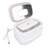 Wipe Warmer with 3 Speed Night Light Spring Design 3 Levels Temperature Adjustable Large Capacity V1294-YM0901-3113240326811