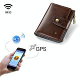 Rfid-Protected Smart Bluetooth Leather Wallet PRL-64384350DBT