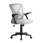 Artiss Mesh Office Chair Mid Back Grey OCHAIR-H-M02-GY