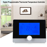 Programmable Thermostat Temperature Controller for Wall hung Boiler Heating System White V1294-YM0722-JY02500-01