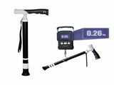 Lightweight Foldable Walking Cane Adjustable Dual-Mode Stick 0.26kg, Portable for V1107-CS-DSZ