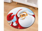 Xmas Doormat Non-slip Santa Carpet-G 80cm V1263-JX-756
