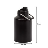 3.8L Double Wall Insulated Stainless Steel Water Bottle Large Hot & Cold Drink Jug V63-954141
