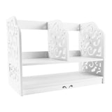 2 Tiers DIY Shelving CD Book Storage Box Unit Display Bookcase Shelf Home Office V1294-YM0901-GB-JYJJ17600SS