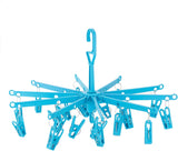 HANGERWORLD 20 Clip Hanging Laundry Drying Rack for Socks, Underwear and Baby Clothes V1258-DP02-F-305