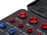 Thread Checker Nut Thread Gauge Kit Imperial Metric Design For Mechanical Work Home Projects V1294-YM0901-3114250037611