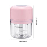 Meat Mincer under 10,Electric Ice Crusher Portable Mini Food Processor Wireless Vegetable Masher V1370-AZ4-18524