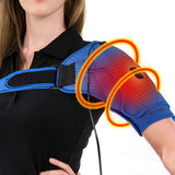 Heated Shoulder Support Brace, Shoulder Heating Pad For Rotator Cuff, Arm Wrap Brace Electric, V1369-AZ3-W-22978