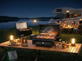 ASMOKE Essential Portable Wood Pellet Grill & 47L Mini Fridge Bundle 5lb Apple Wood Pellets V642-XFAS-BNDL-ESS-GRL-FDG47-AP5