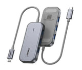 Pisen 11-in-1 Multi-Port USB-C Multiport Hub Adapter Docking Station 4xUSB-A 1xUSB-C 100W V1202-V2-MPA-6902957021630