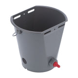 Milk Feed Bucket with 4 Nipples Check Valves Livestock Plastic Feeding Equipment 8LFor Lamb V1294-YM0901-3111210205412