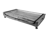 Under Bed Storage Container Large Capacity Space Saving 4 Wheels Under Bed Rolling Drawer with Clear V1294-YM0901-3117240190112