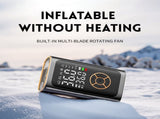 Wireless Tire Inflator with Digital Display Portable Air Compressor for Cars, Bikes, Balls & More V1107-CS-CZCQB