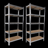 2 x 1.8M Garage Shelving Warehouse Rack Storage Shelves Pallet Racking V63-842041