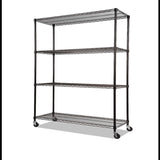 Modular Wire Storage Shelf 1500 x 600 x 1800mm Steel Shelving V63-841101