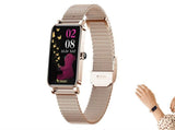 Smart Watch Women Fitness Tracker Sport Bracelet for Android iOS Phones-Gold V1263-JX-7697-1