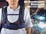 Welding Steel Air Compressed Cooling Vest Air Conditioner Waistcoat V1294-YM0901-JY10425