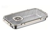 Bread Storage Container Stainless Steel Dishwasher Safe Time Recording Bread Keeper with Airtight V1294-YM0901-3118260018111