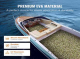 Boat Flooring, EVA Foam Boat Decking 94.5" x 35.4", Non-Slip Self-Adhesive Flooring, 23.2 sq.ft V952-CBZZFHPMDDCLBJS48V0