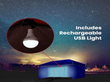 RED TRACK Accessory Pack for 6x3m Navy Blue Gazebo, includes Walls, Wheeled Carry Bag, Rechargeable V219-OTDGPKACCA6BL