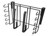 Under Cabinet Hanging Shelf Stainless Steel Under Shelf Storage Rack with Multiple Hooks for Cutting V1294-YM0901-3118240222512