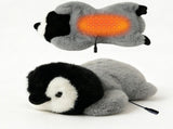 Keep cozy and warm with this adorable penguin-shaped heated plush toy, perfect for relaxing at home, V1341-ZY-WND3SY9P