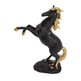 Horse Sculpture Ornament Decorative Auspicious Wealth Craft Resin Standing Horse Statue for Cabinet V1294-YM0626-3115220151811