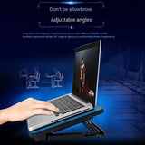 **Fully Compatible Laptop StandDual-Fan Cooling Ergonomic Angle Adjustment, All-in-One Portable V1106-DNSRQ001