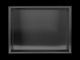 336 x 336 x 101mm Shower Niche Single Shelf Organizer No Tile Needed in Black V63-900671