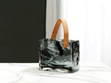 Handbag Vase Original Color Glass Vase Fish Tank Glass Vase Handmade Vase V1294-YM0716-230130LD04-2