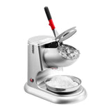 VEVOR Commercial Ice Crusher 100KG/H Electric Snow Cone Maker Shaved Ice Silver V952-SBJJGKYS220B670I5001V3