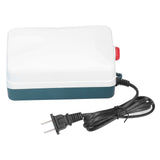 Aquarium Oxygen Pump with Dual Outlet Mute Fish Tank Air Pump 4.5W for Aquaculture CN220V V1294-YM0901-3111210220611