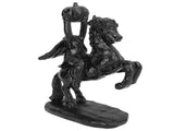 22cm Height Headless Horseman Statue with Pumpkin Horror Headless Horseman Halloween Decor Sculpture V1294-YM0706-3115230097711