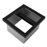 Coffee Knock Box Bottomless Stainless Steel Coffee Ground Knock Bin for Home Cafe Restaurant V1294-YM0901-3118240117111