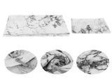 Printed Marble Bedding Set Polyester Duvet Quilt Cover Pillowcase Household Supplies V1294-YM0901-3117200127511