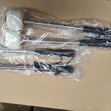 2 Pcs Bass Steel Drum,Wool Felt Drum Sticks with Stainless Steel Handle,Anti-slip Wool Drum V1370-AZ4-05364